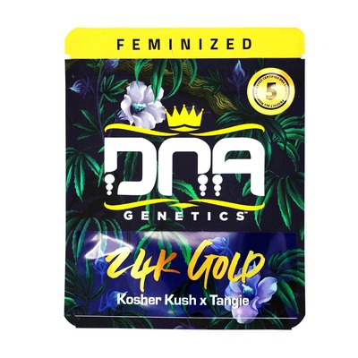 24k Gold > DNA Genetics | Feminisierte Hanfsamen  |  Indica