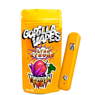 Vape Forbidden Fruit 75% CBD > CBD Gorilla Grillz | Vapeos