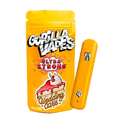 Vape Wedding cake 75% CBD > CBD Gorilla Grillz | Vapes
