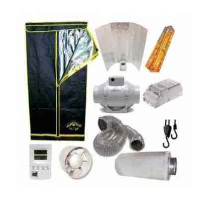 KIT GROW TENT V.2.0 (60x60x160) > Pure Tent | Grow-Shop  |  Grow Tents Complete Sets