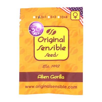 Alien Gorilla > Original Sensible Seeds | Feminisierte Hanfsamen  |  Indica