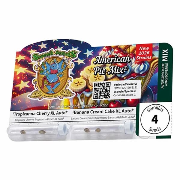 American Pie Mix graines > Sweet Seeds | Graines de cannabis auto  |  Hybride