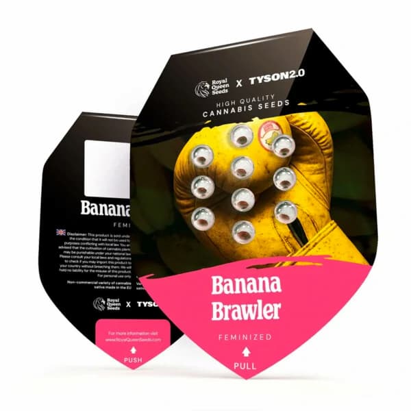 Banana Brawler Seed > Royal Queen Seeds | Feminized Cannabis   |  Hybrid