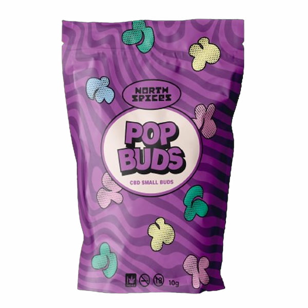 Berry Cream CBD Pop Buds > North Spices | CBD Flowers
