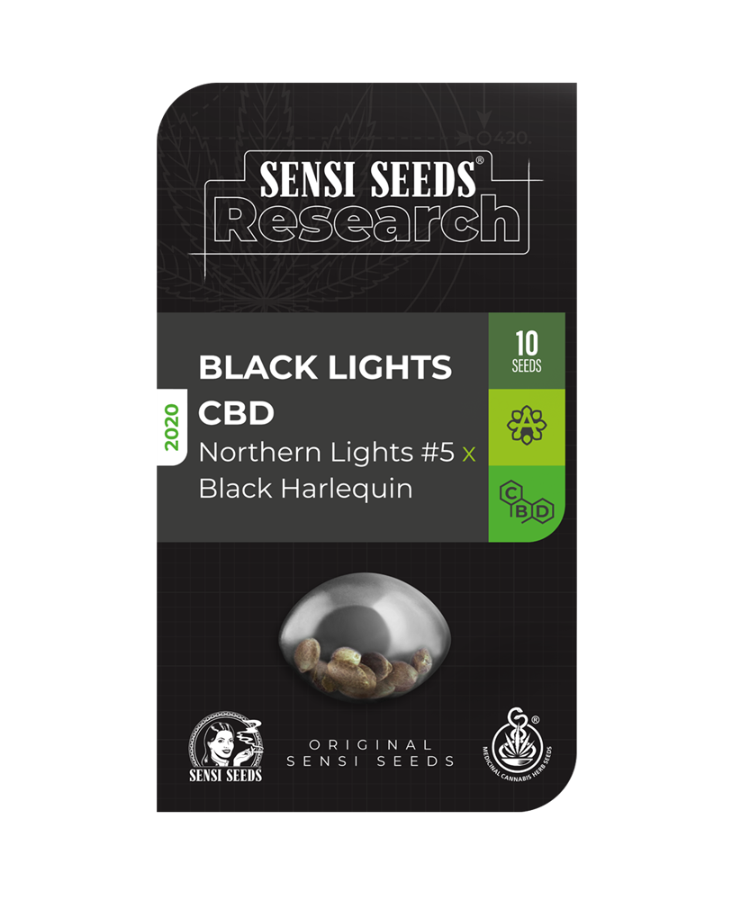 Black Lights CBD Auto > Sensi Seeds | Semillas medicinal CBD  |  Indica