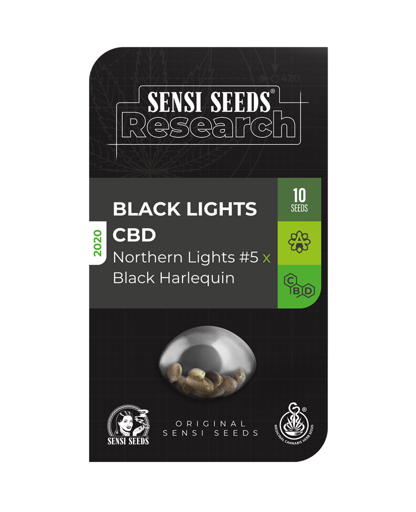 Black Lights CBD Auto > Sensi Seeds | Graines CBD  |  Indica