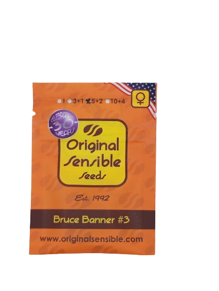 Bruce Banner #3 > Original Sensible Seeds | Feminized Marijuana   |  Sativa