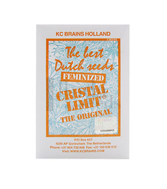 Cristal Limit > KC Brains | Feminisierte Hanfsamen  |  Indica