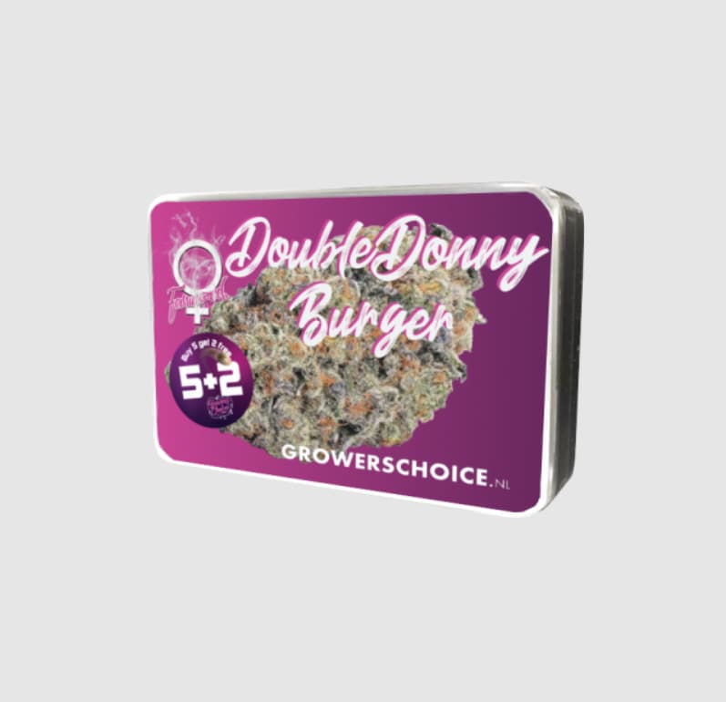 Double Donny Burger Seed > Growers Choice | Feminized Cannabis   |  Indica