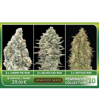 Feminized Collection #10 > Advanced Seeds | Feminized Marijuana   |  Indica