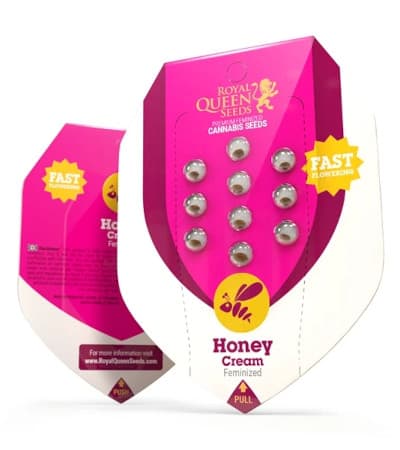 Honey Cream Fast Version > Royal Queen Seeds | Feminized Cannabis   |  Indica