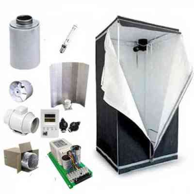 KIT GROW TENT V.2.0 (100x100x200) > Pure Tent | Grow-Shop for successful cultivation  |  Grow Tents Complete Sets