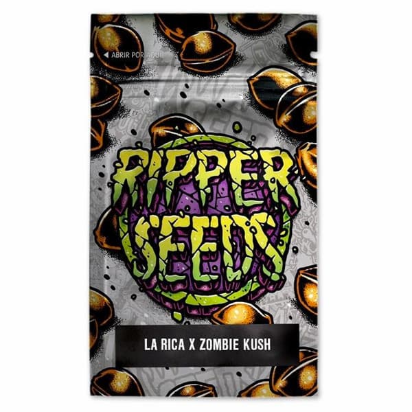 La rica x Zombie Kush Seed > Ripper Seeds | Feminized Cannabis   |  Hybrid