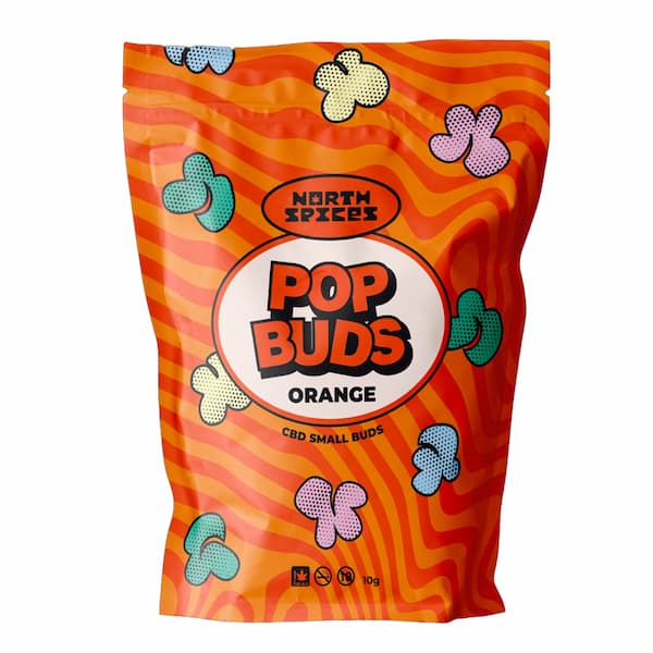 Orange Buds CBD Pop Buds Indoor > North Spices | CBD Flowers