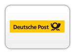 Versand mit deutscher Post Versand mit deutscher Post