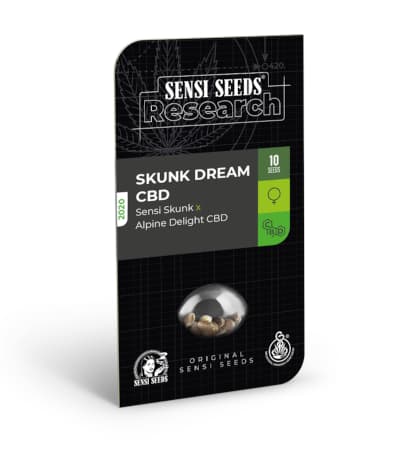 Skunk Dream CBD > Sensi Seeds | CBD cannabis seeds  |  Sativa