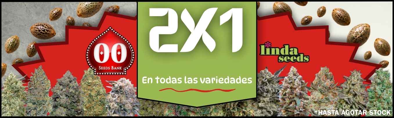 2x1 00 SEED BANK PROMOCIÓN DE SEMILLAS GRATIS 2x1 00 SEED BANK PROMOCIÓN DE SEMILLAS GRATIS