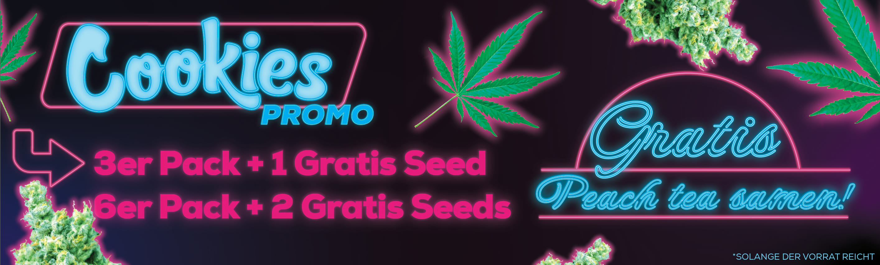 COOKIES SEEDS GRATIS SAMEN AKTION