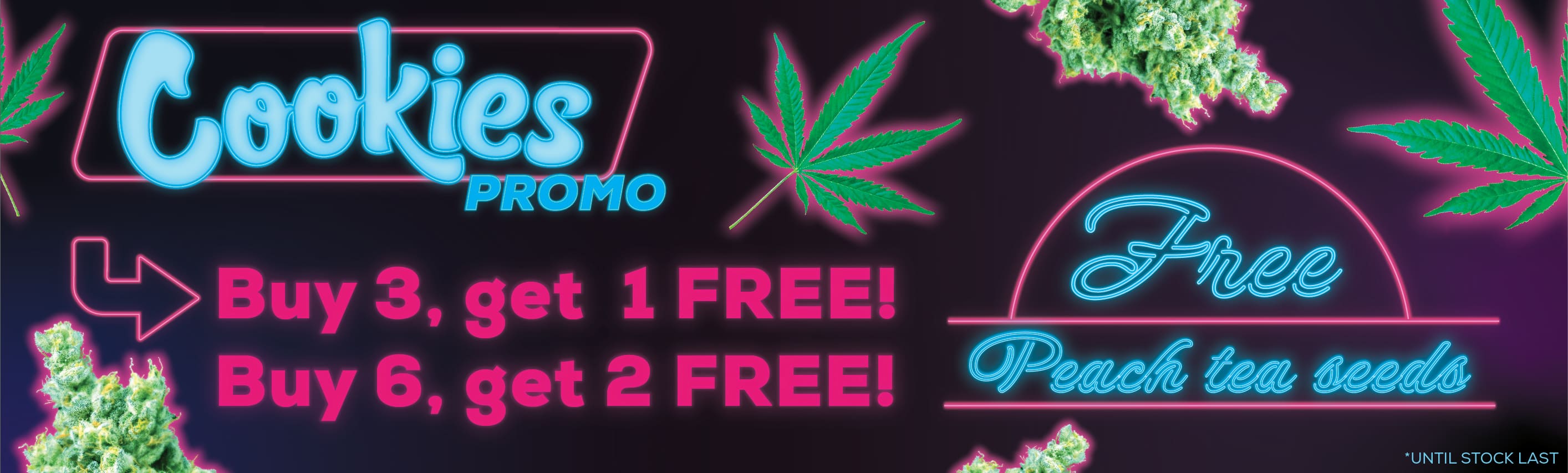 COOKIES SEEDS FREE SEEDS PROMOTION