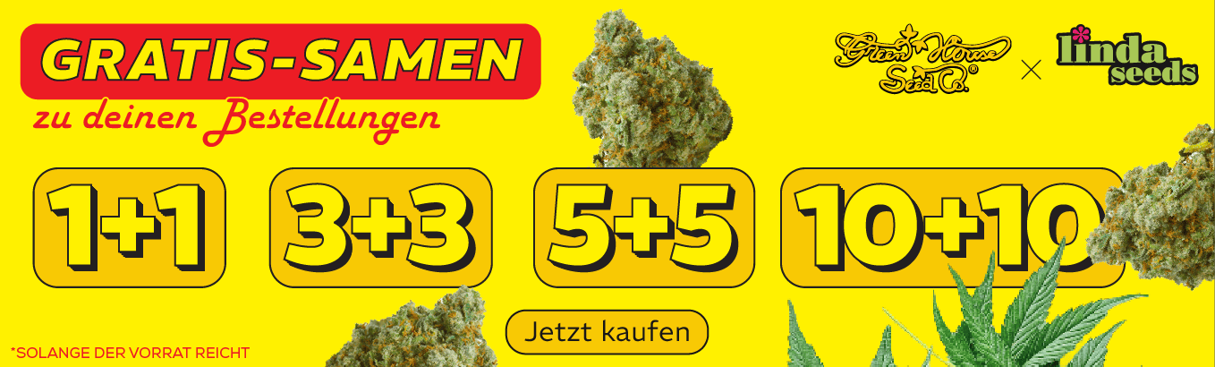 GREEN HOUSE GRATIS SAMEN AKTION