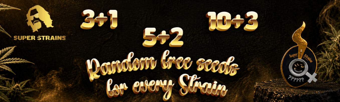 SUPER STRAINS FREE SEEDS PROMOTION