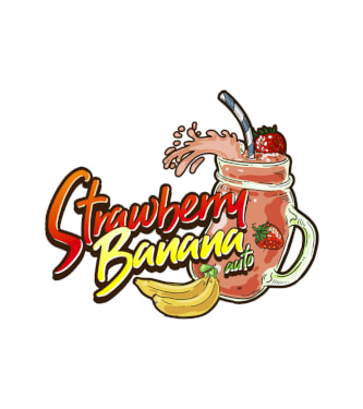 Strawberry Banana Auto > Fast Buds Company | Autoflowering Cannabis   |  Hybrid