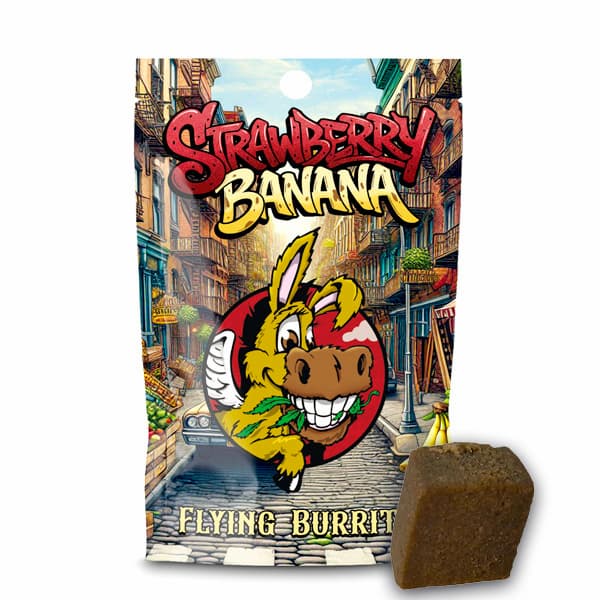 Strawberry Banana > Flying Burrito | Hachís CBD