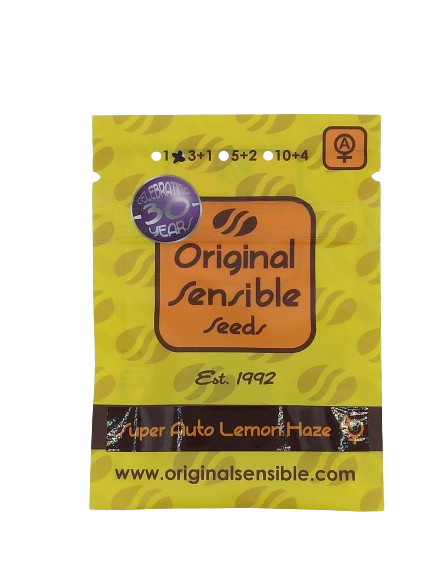 Super Auto Lemon Haze > Original Sensible Seeds | Autoflowering Hanfsamen  |  Sativa