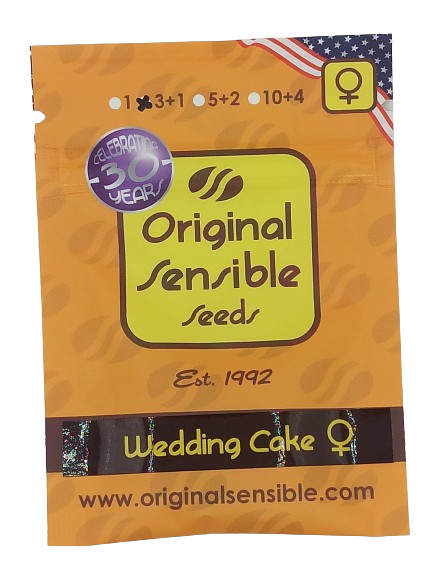 Wedding Cake > Original Sensible Seeds | Feminisierte Hanfsamen  |  Indica