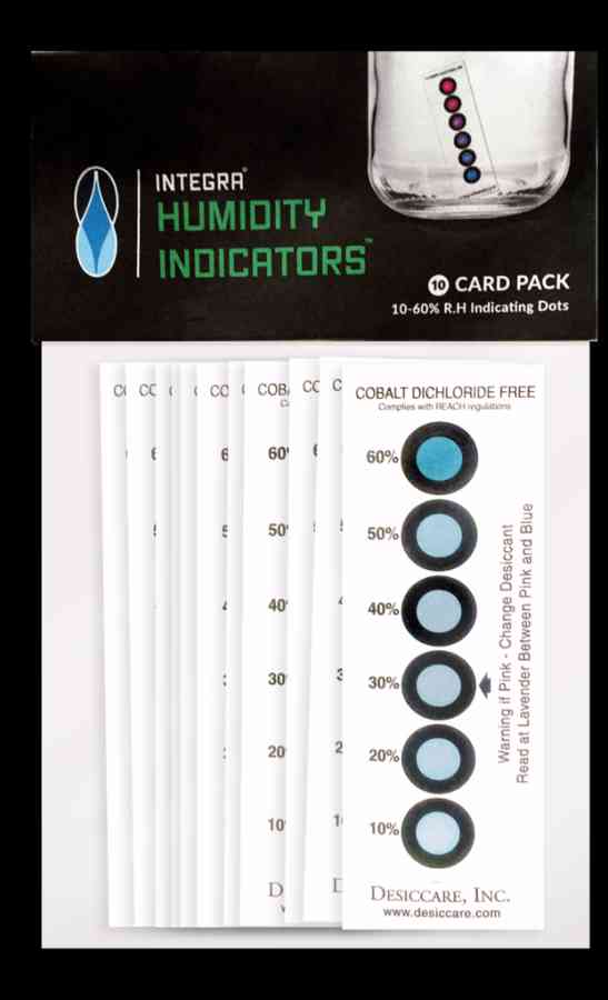 Humidity Indicators Card Pack - Integra Products