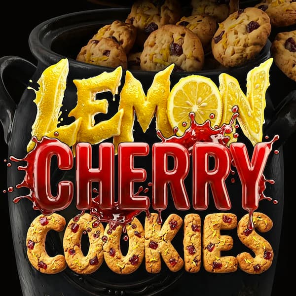 Lemon Cherry Cookies 5